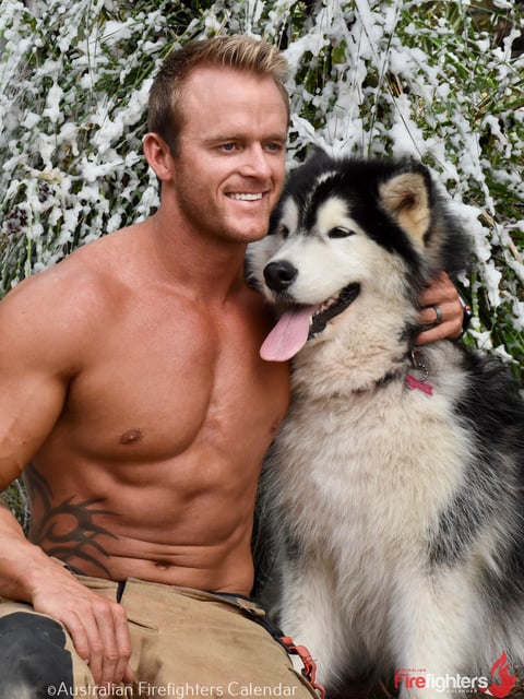 Australian Firefighter Calendar - Dogs